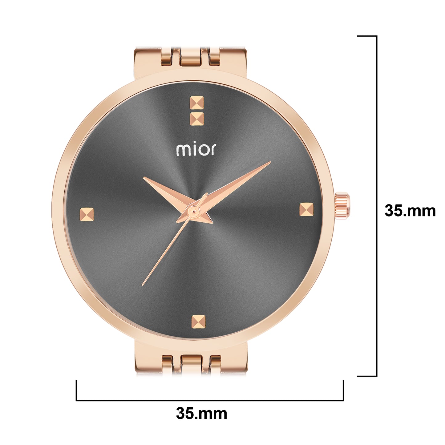 Turtle Bold Aura Women’s Quartz Watch – Grey Dial