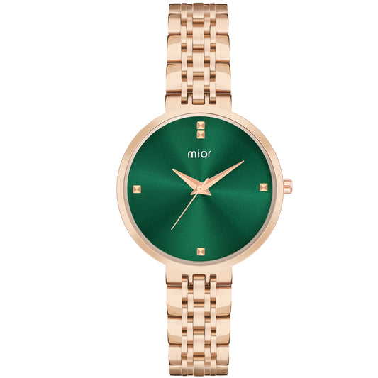 Turtle Emerald Bloom Women’s Watch – Green Dial