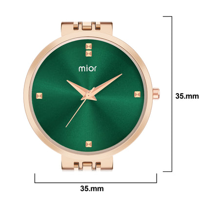 Turtle Emerald Bloom Women’s Watch – Green Dial