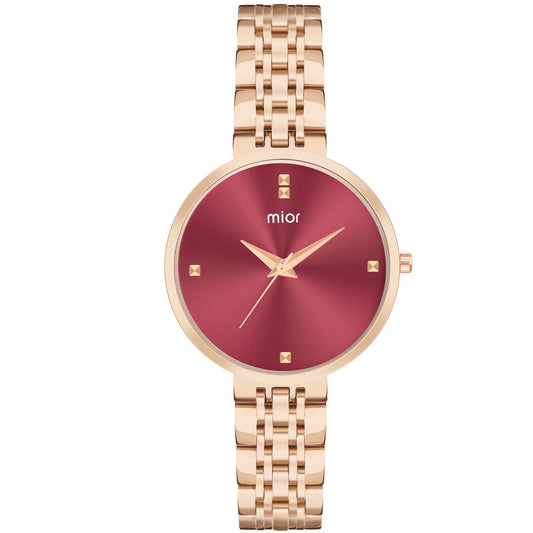 Turtle Classic Watch for Women – Maroon Dial