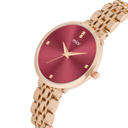 Turtle Classic Watch for Women – Maroon Dial