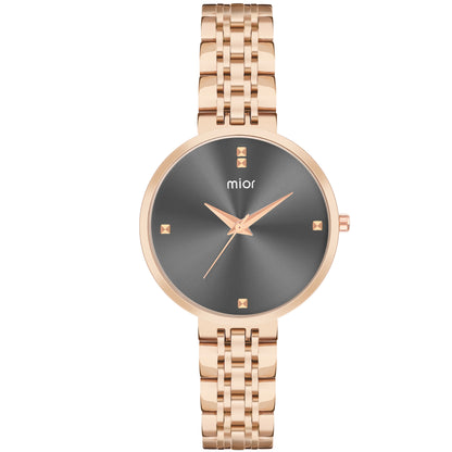 Turtle Bold Aura Women’s Quartz Watch – Grey Dial