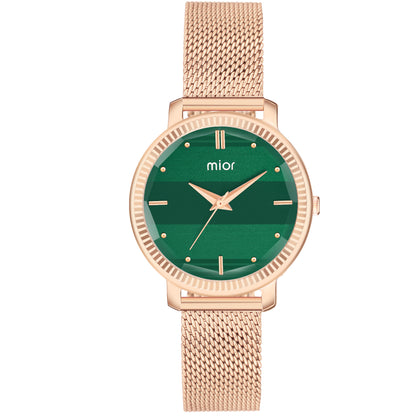 Deer Style Essence Women's Watch – Green Dial
