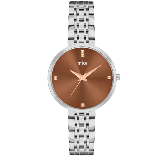 Turtle Brown Bloom Women's Watch – Brown Dial