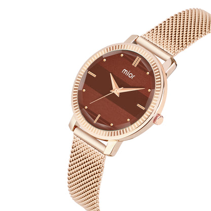 Deer Signature Brown Women's Watch – Brown Dial