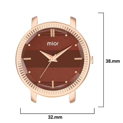 Deer Signature Brown Women's Watch – Brown Dial