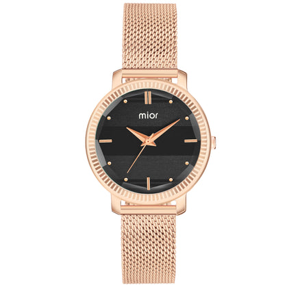 Deer Moonlight Gleam Women’s Watch – Black Dial