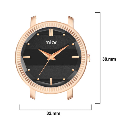 Deer Moonlight Gleam Women’s Watch – Black Dial