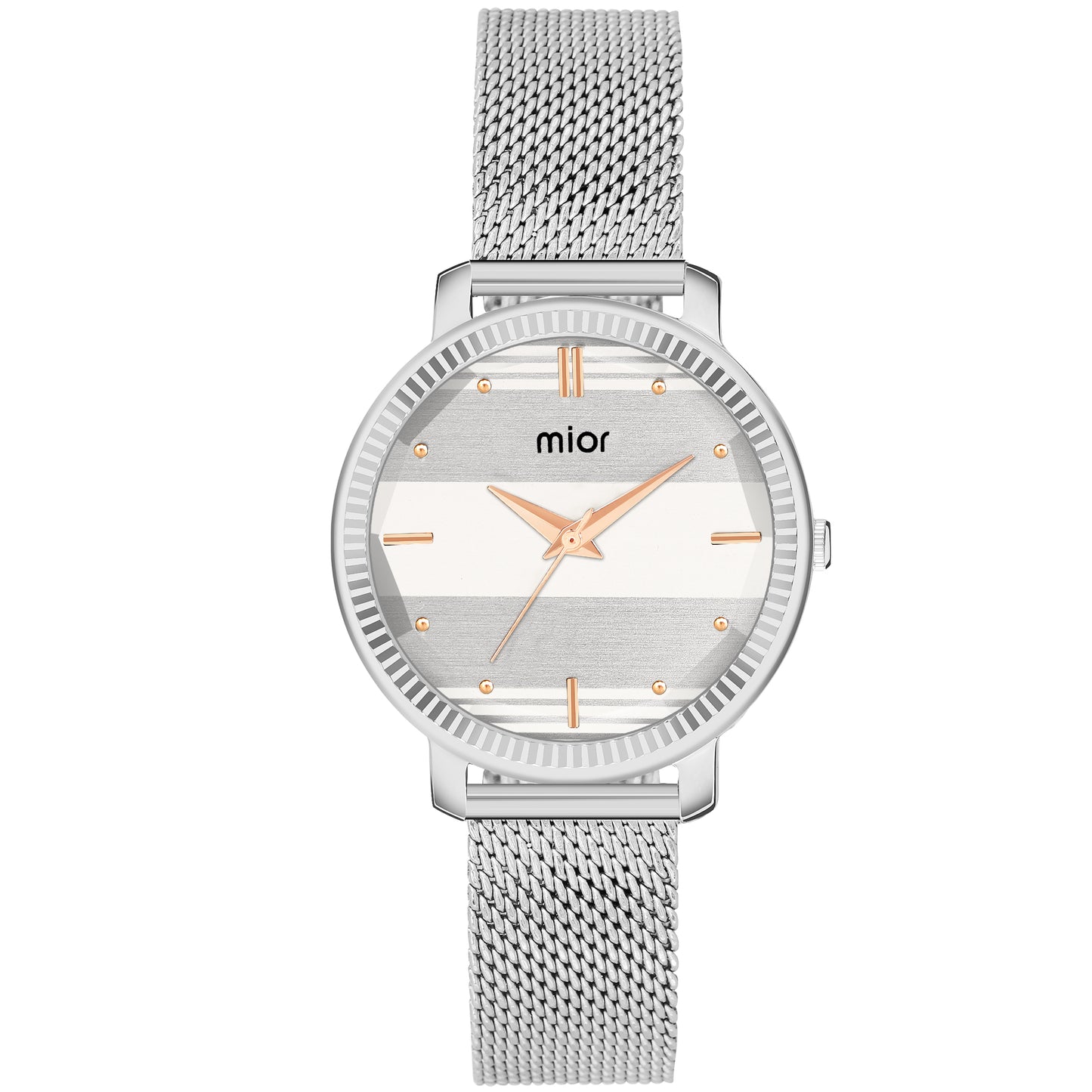 Deer Sleek Aura Women's Watch – Silver Dial
