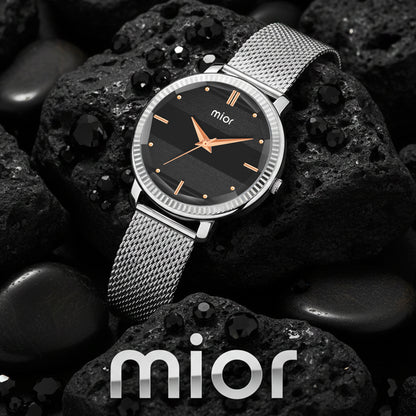 Deer Minimal Charm Women's Watch – Black Dial