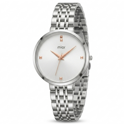 Turtle Silva Women's Analog Watch, Silver Dial