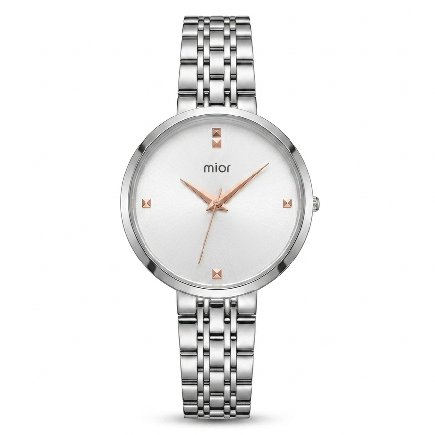 Turtle Silva Women's Analog Watch, Silver Dial