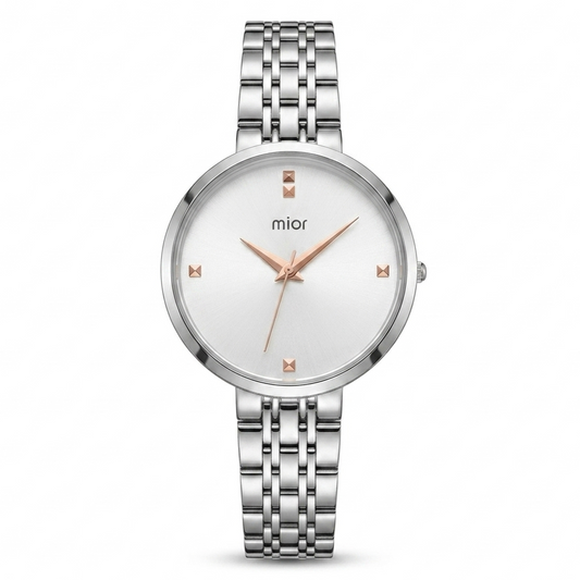 Turtle Silva Women's Analog Watch, Silver Dial